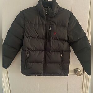Black Ralph Lauren Polo Kids Jacket in medium (10-12)